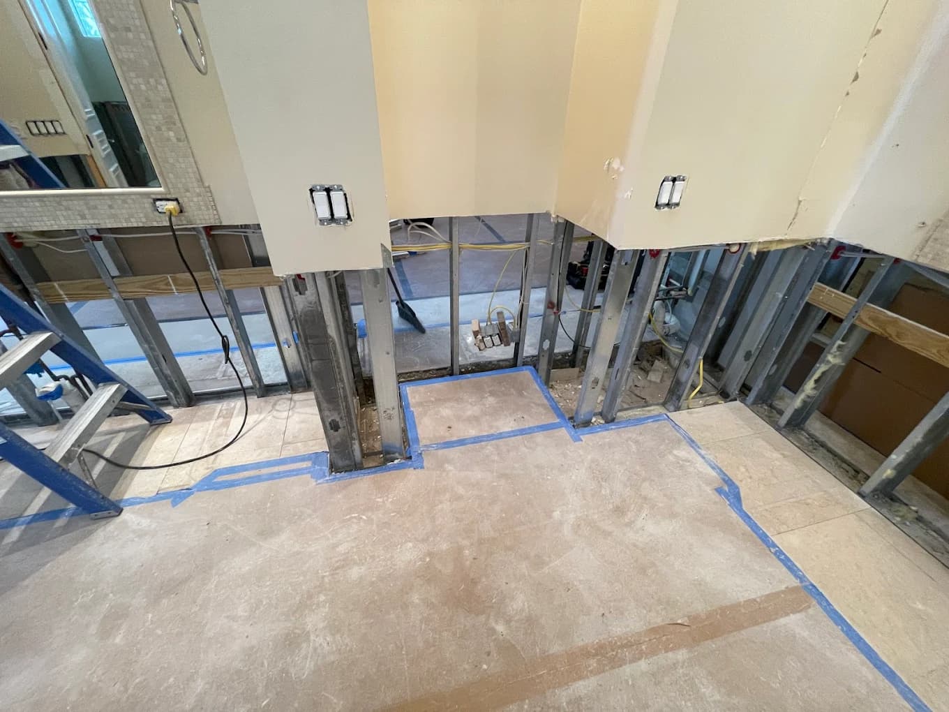 Storm water damage requiring urgent extraction and drying