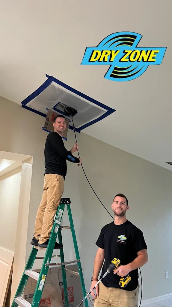DryZone water damage restoration project — example 4