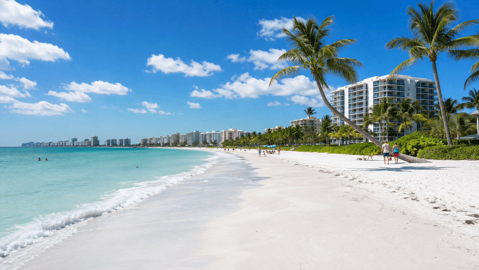 Marco Island, Florida beach and waterfront