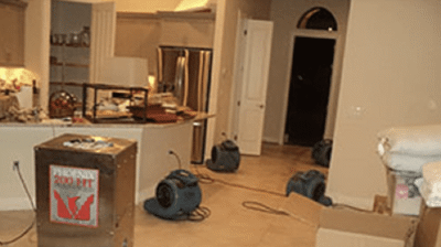 Naples Water Leak Cleanup Photo